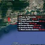Confortavel 3 Qts Vaga Recreio 5 Min Da Praia
